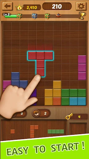 Download Wood Block Toy: Block Puzzle Terbaru – Game Asah Otak - Screenshot 8