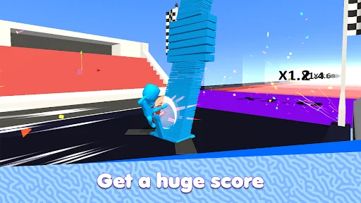 Download Color Pillar: Stack Game Terbaru – Bangun Menara Seru - Screenshot 16