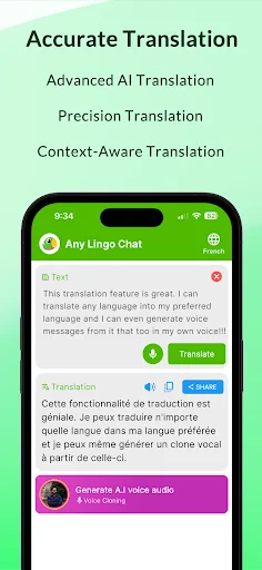 Download Any Lingo – Chat Terbaru – Terjemahan Instan Gratis - Screenshot 3