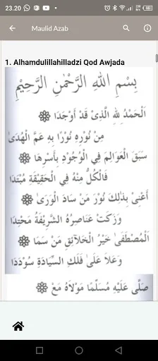 Download Rawi Maulid Nabi Offline Terbaru – Kitab Sholawat Gratis - Screenshot 2
