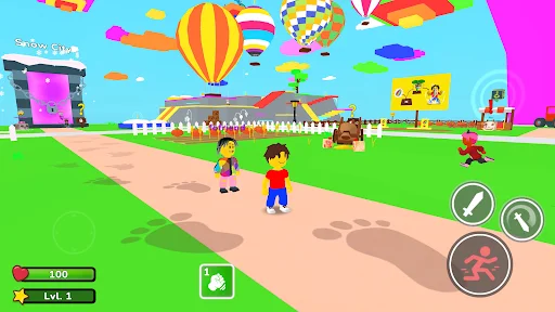 Download Obby Memes: Grow Fruits Terbaru – Game Parkour Seru - Screenshot 1