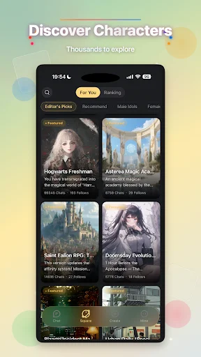 Download LunaTalk Terbaru – Chat Karakter AI Terbaik Gratis - Screenshot 1