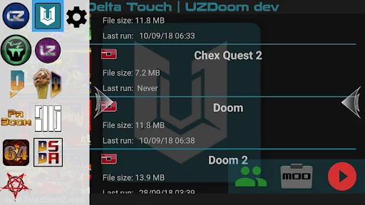 Download Delta Touch Terbaru – Mainkan Doom Engine di Android - Screenshot 1
