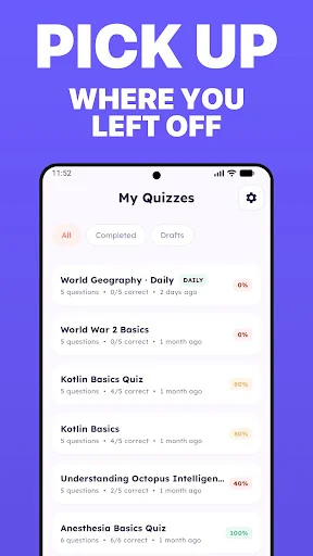 Download QuizGen: AI Quiz & MCQ Test Terbaru – Kuis Otomatis - Screenshot 7