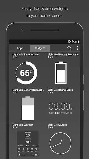 Download Light Void Pro Terbaru – Paket Ikon Minimalis Putih - Screenshot 7