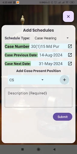 Download MBC Lawyers Diary Terbaru – Sistem Catatan Hukum Instan - Screenshot 5