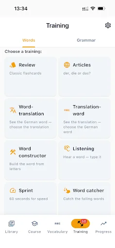 Download Vokki Terbaru – Belajar Bahasa Jerman Efektif & Mudah - Screenshot 3