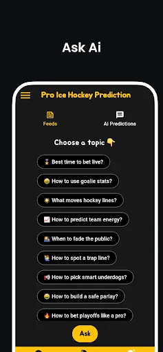 Download Ice Hockey Predictions & Tips – Prediksi AI Akurat - Screenshot 4