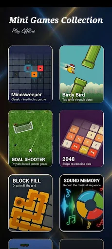 Download Mini Arcade Games Play Offline – Game Klasik Gratis - Screenshot 1