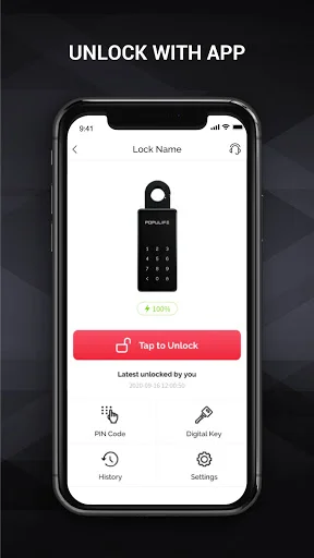 Download Populife APK Terbaru – Kendalikan Kunci Pintar Anda - Screenshot 1