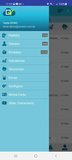 Download QVend+ Força de Vendas – Aplikasi Manajemen Bisnis Efisien - Screenshot 1