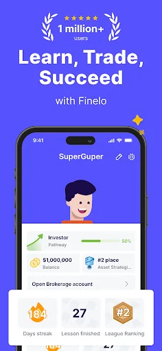 Download Finelo: Master Trading Terbaru – Belajar Investasi AI - Screenshot 12