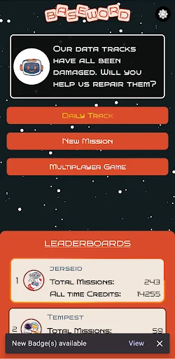 Download Baseword Terbaru – Game Edukasi Astronomi Gratis - Screenshot 1