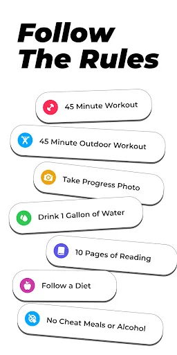 Download 75 Days Hard & Soft Challenge – Lacak Kebiasaan & Fitness - Screenshot 7