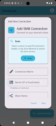 Download SambaLite Terbaru – Klien SMB/CIFS Ringan untuk Android - Screenshot 2