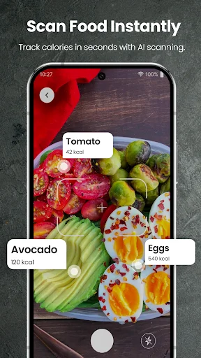 Download AI Scan Food: Pelacak Kalori & Nutrisi Terbaru - Screenshot 1