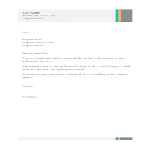Unduh Business Letter Templates – Template Surat Bisnis Gratis - Screenshot 5