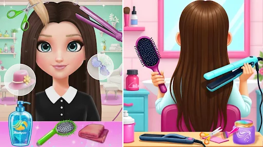 Download Cute Doll Dress Up Terbaru – Game Fashion Anak Gratis - Screenshot 2