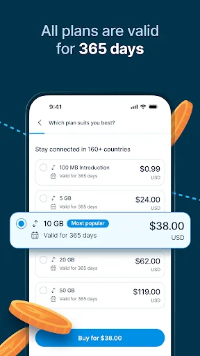 Unduh StaffTraveler eSIM Terbaru – Paket Data Luar Negeri Hemat - Screenshot 3