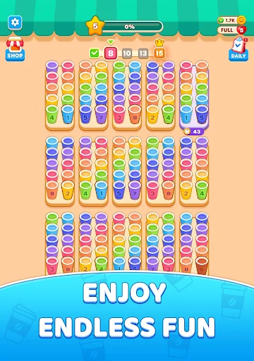 Download Coffee Color Stack Terbaru – Game Puzzle Kopi Seru - Screenshot 21