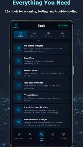 Download WiFiSet Terbaru – Analisis Jaringan WiFi & Alat Pro - Screenshot 8