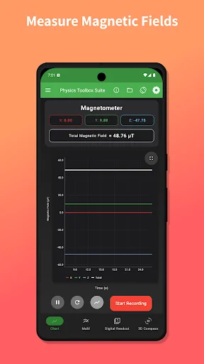 Download Physics Toolbox Sensor Suite – Lab Fisika Gratis - Screenshot 2