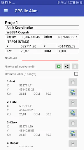 Download Kocaman Pro Terbaru – Aplikasi Survei Geodesi Gratis - Screenshot 2