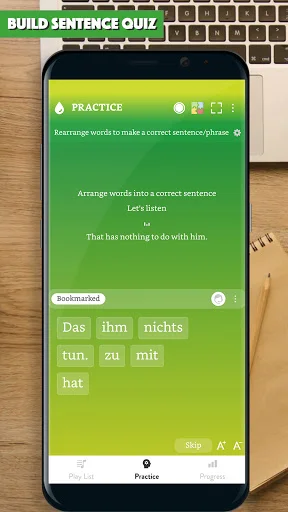 Download German Sentence Master Terbaru – Belajar Bahasa Jerman - Screenshot 2