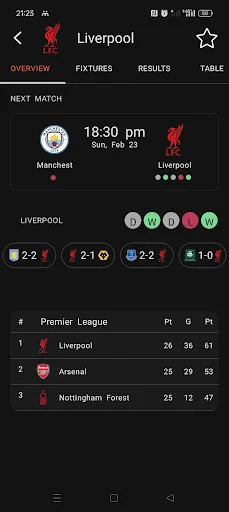 Download Football Livescores Terbaru – Prediksi Bola Gratis - Screenshot 7