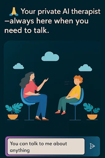 Download Safe Space: AI Therapist Terbaru – Teman Curhat AI - Screenshot 1