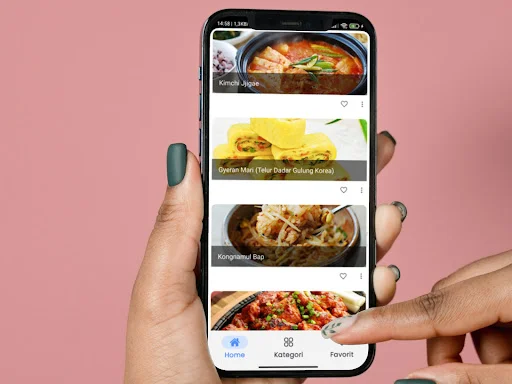 Download Resep Masakan Korea Terlengkap – Koleksi Resep Praktis - Screenshot 1