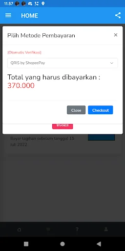 Download Z3NET Terbaru – Aplikasi Pembayaran Internet Cepat - Screenshot 6