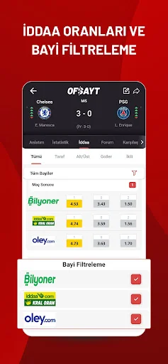 Download Ofsayt Canlı Skor Terbaru – Skor Langsung Terakurat - Screenshot 5