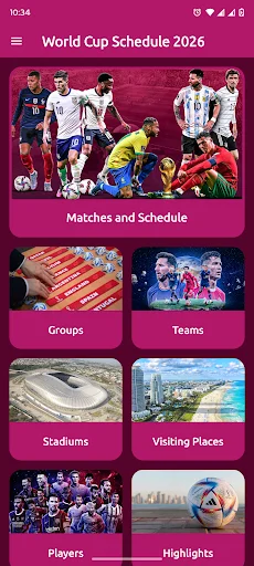Download Jadwal Piala Dunia 2026 – Pertandingan, Tim & Statistik - Screenshot 1