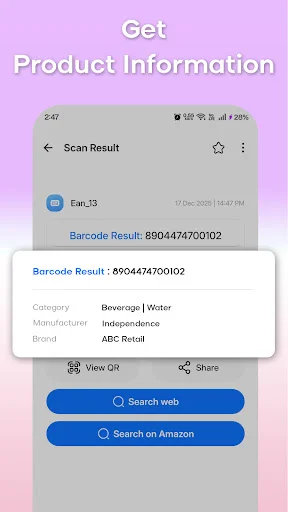 Download QR & Barcode Scanner Terbaru – Pemindai Cepat & Gratis - Screenshot 6