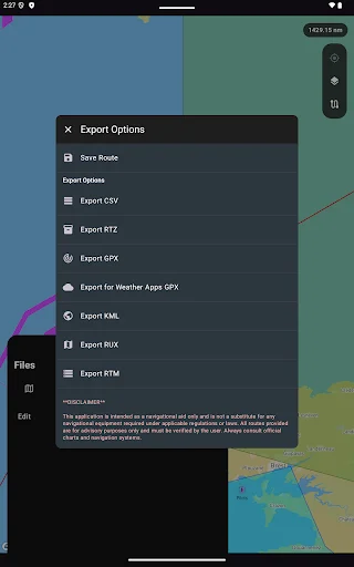 Download CVoyager Terbaru – Perencanaan Rute Kapal Gratis - Screenshot 13