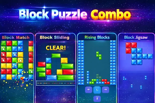 Download Block Puzzle Combo Terbaru – Game Teka-teki 3D Gratis - Screenshot 8