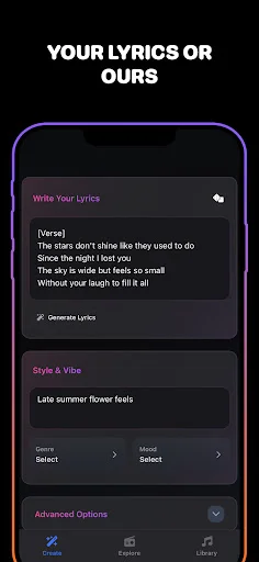 Download Meloro AI: Pembuat Musik & Lagu Terbaik – Gratis - Screenshot 2
