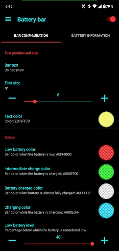 Download Battery Bar Terbaru – Pantau Baterai HP Anda dengan Mudah - Screenshot 2