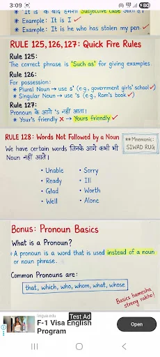 Download 120 Rules of English Grammar – Belajar Bahasa Inggris - Screenshot 4