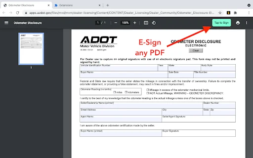 Download Tap to Sign Terbaru – Solusi E-Sign Dealer Mobil - Screenshot 1