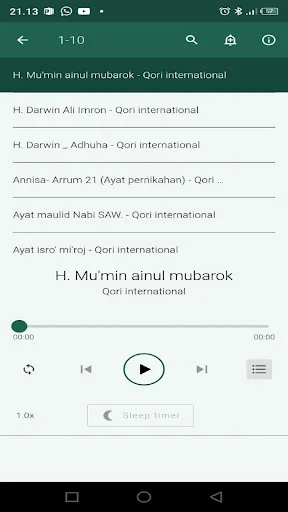 Download Qori International Terbaru – Koleksi Murottal Terbaik - Screenshot 23
