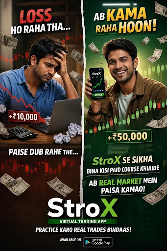 Download StroX: Aplikasi Paper Trading India Terbaru – Gratis - Screenshot 1