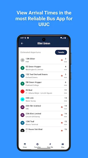 Download UIUC Bus Terbaru – Informasi Rute CUMTD Real-Time - Screenshot 1