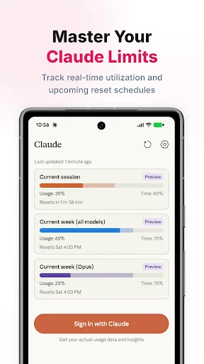 Download AI Usage: Claude, Codex & More – Pantau Limit AI Gratis - Screenshot 1