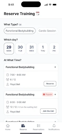 Download Sportin Pro Terbaru – Kelola Keanggotaan Olahraga Anda - Screenshot 3