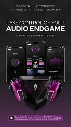 Download Soundscape SANWEAR Control Terbaru – Atur Audio Earbud - Screenshot 1