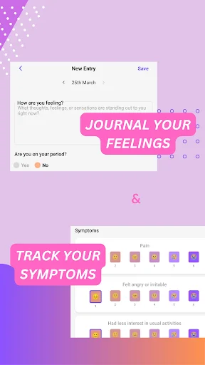 Download HealCycle: Lacak PMDD & Siklus Haid Anda Secara Akurat - Screenshot 18