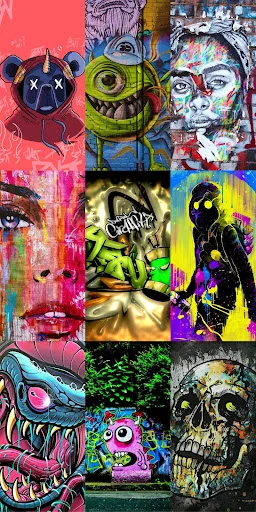 Download Graffiti Wallpaper Terbaru – Seni Jalanan Keren Gratis - Screenshot 11