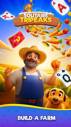 Download Tripeaks Solitaire Farm Terbaru – Game Kartu Santai - Screenshot 3